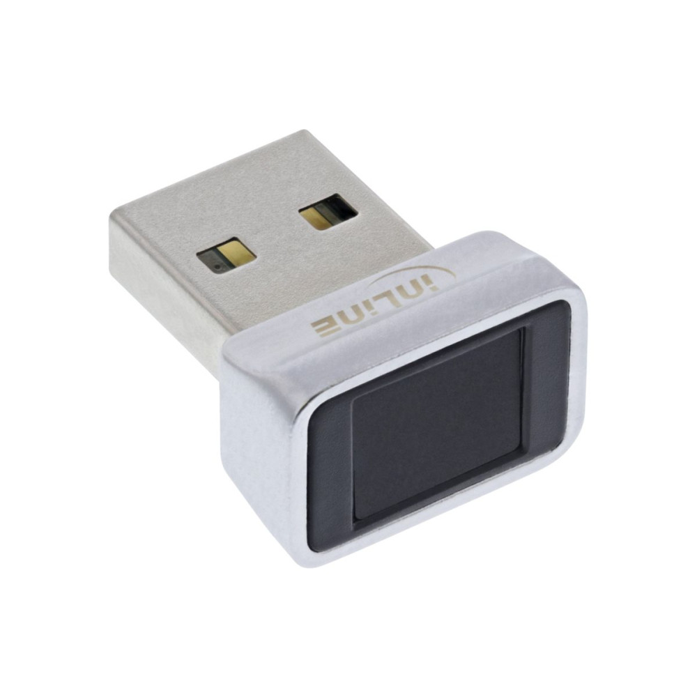 Produktbild för InLine fingeravtrycksläsare - USB 2.0