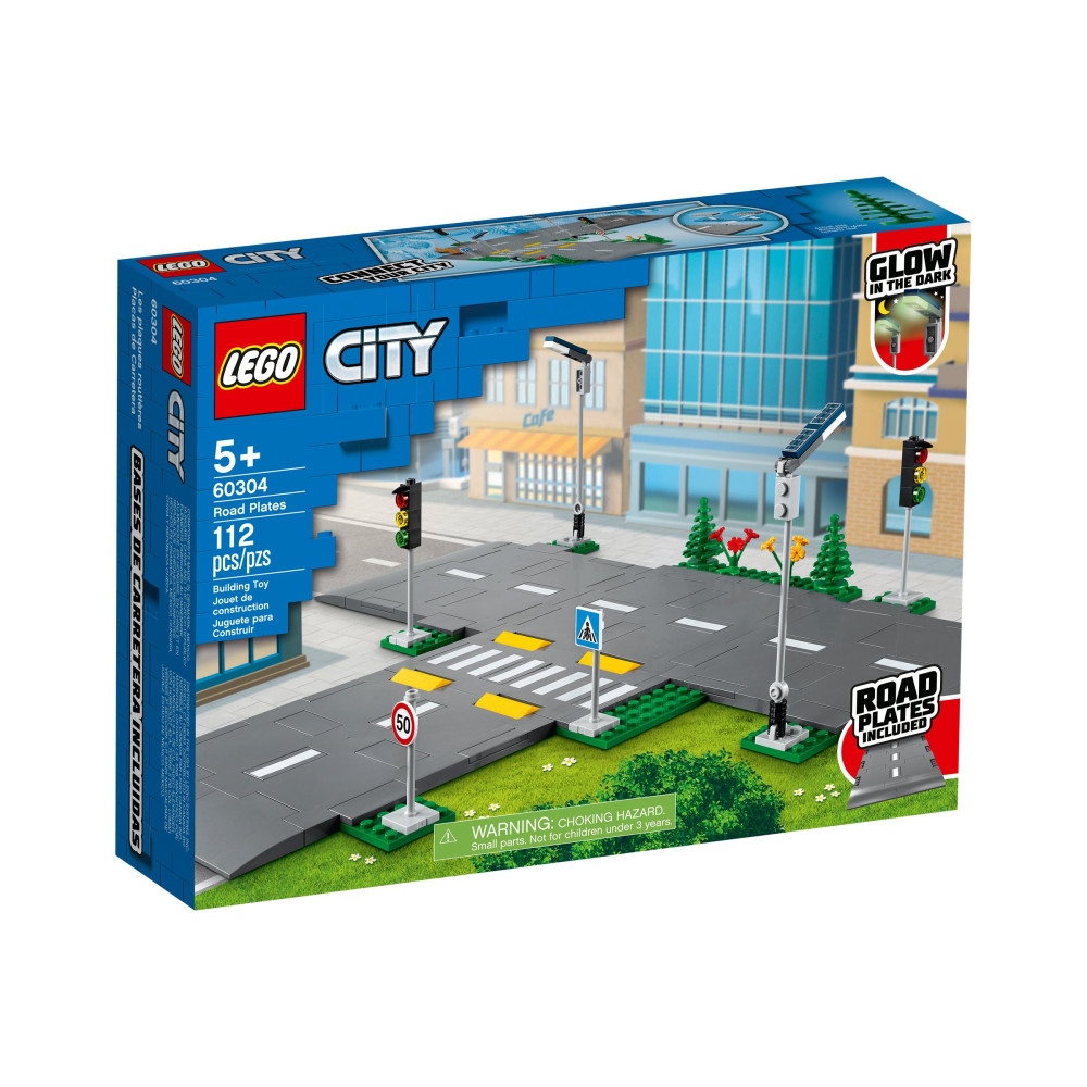Produktbild för LEGO City 60304 - Vägskyltar - byggsats