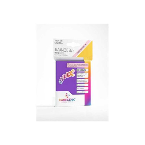 Gamegenic Gamegenic - skyddsficka för köpkort - för 59 x 86 mm - lila (paket om 60)