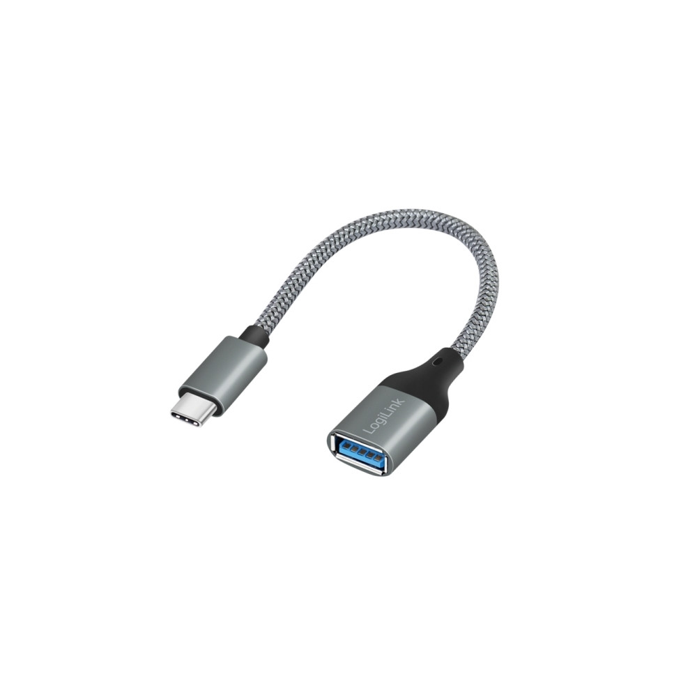 Produktbild för LogiLink - USB-adapter - USB-C till USB typ A - 15 cm