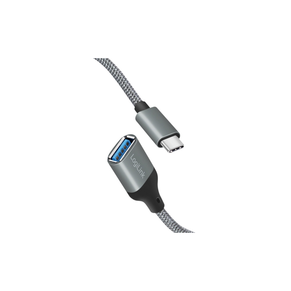Produktbild för LogiLink - USB-adapter - USB-C till USB typ A - 15 cm