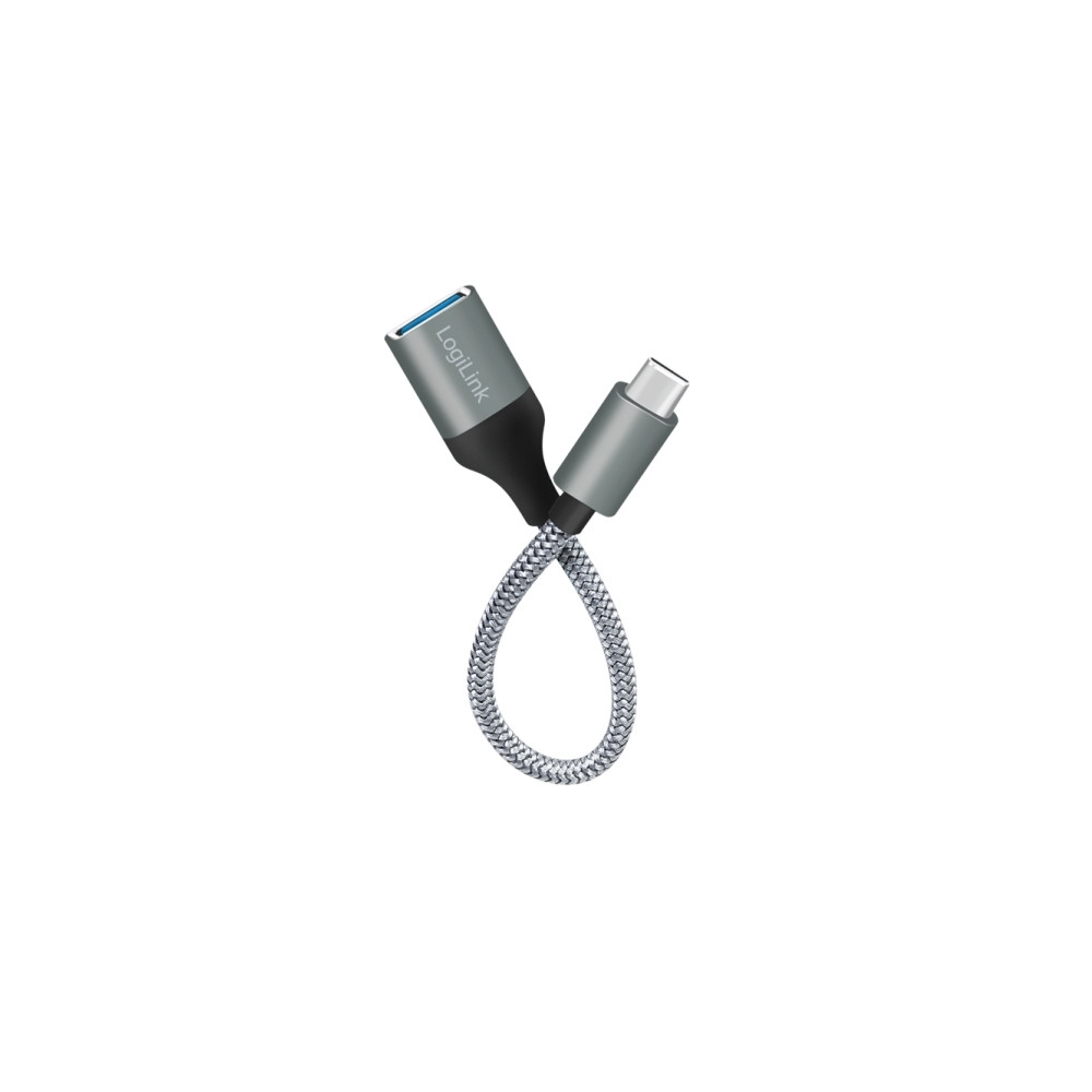 Produktbild för LogiLink - USB-adapter - USB-C till USB typ A - 15 cm