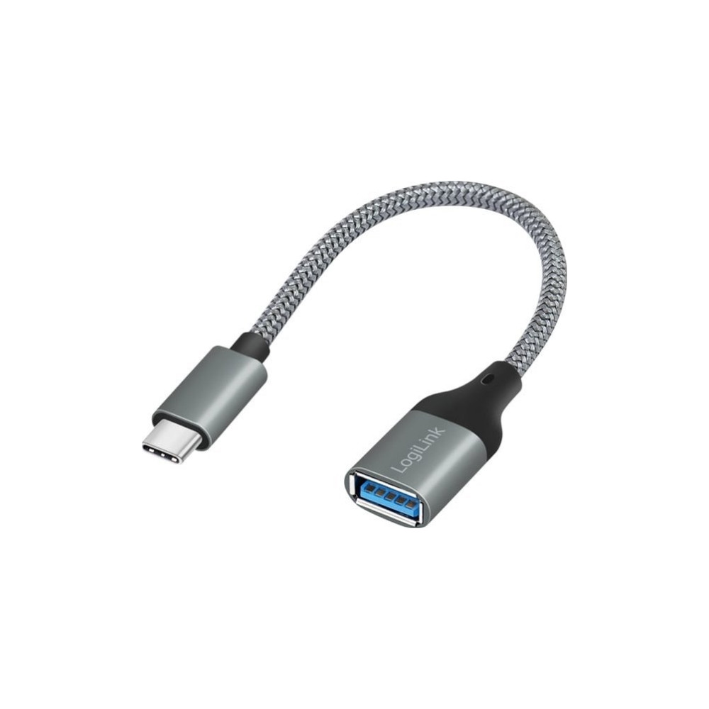 Produktbild för LogiLink - USB-adapter - USB-C till USB typ A - 15 cm