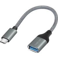 Produktbild för LogiLink - USB-adapter - USB-C till USB typ A - 15 cm