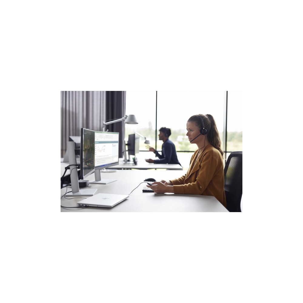 Produktbild för HP Poly EncorePro 530D - headset - USB-A, USB-C - TAA-kompatibel