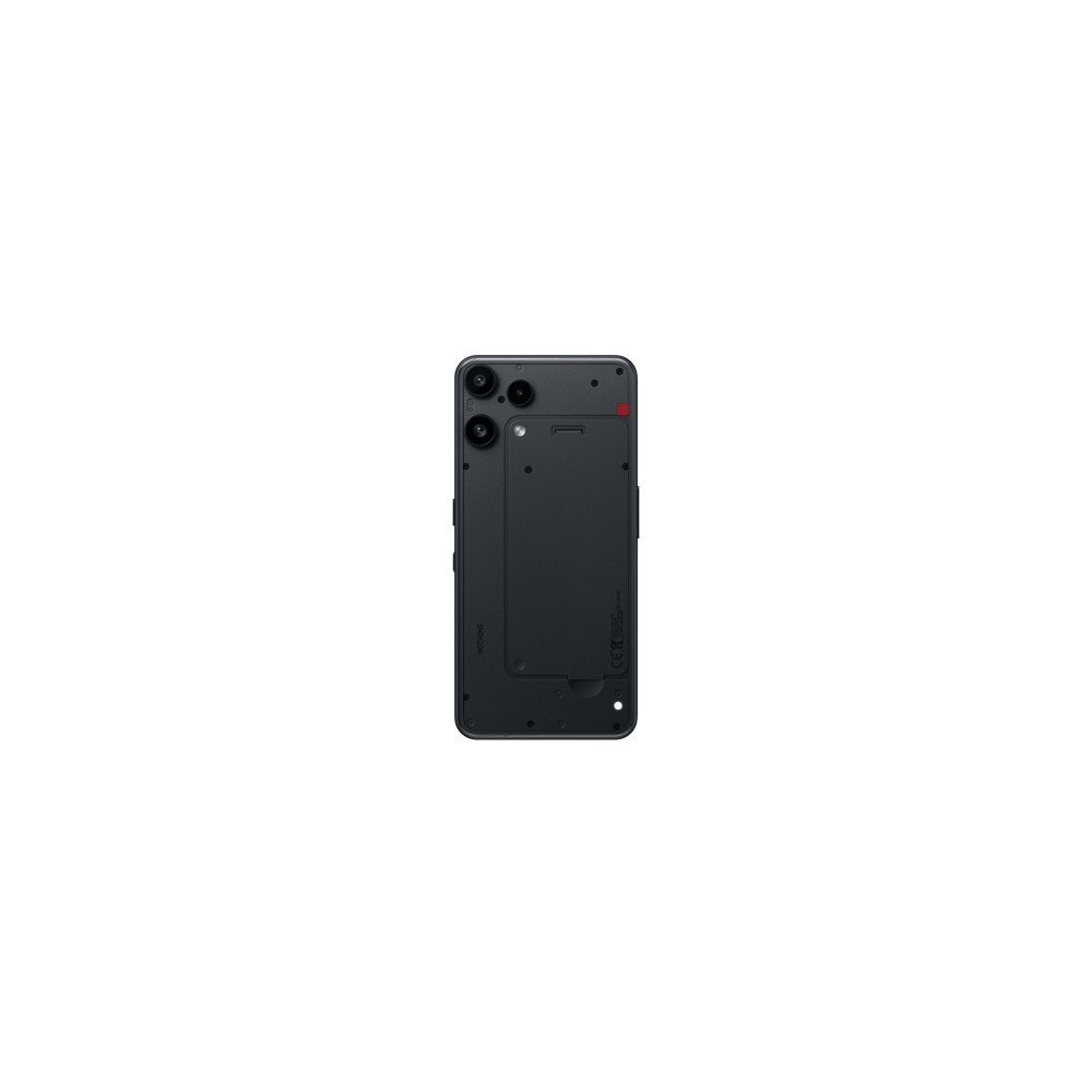 Produktbild för Nothing Phone (3a) Lite - svart - 5G pekskärmsmobil - 128 GB - GSM