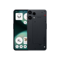 Produktbild för Nothing Phone (3a) Lite - svart - 5G pekskärmsmobil - 128 GB - GSM