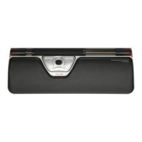 Produktbild för Contour RollerMouse Red Plus Wireless - centrerad mus - svart