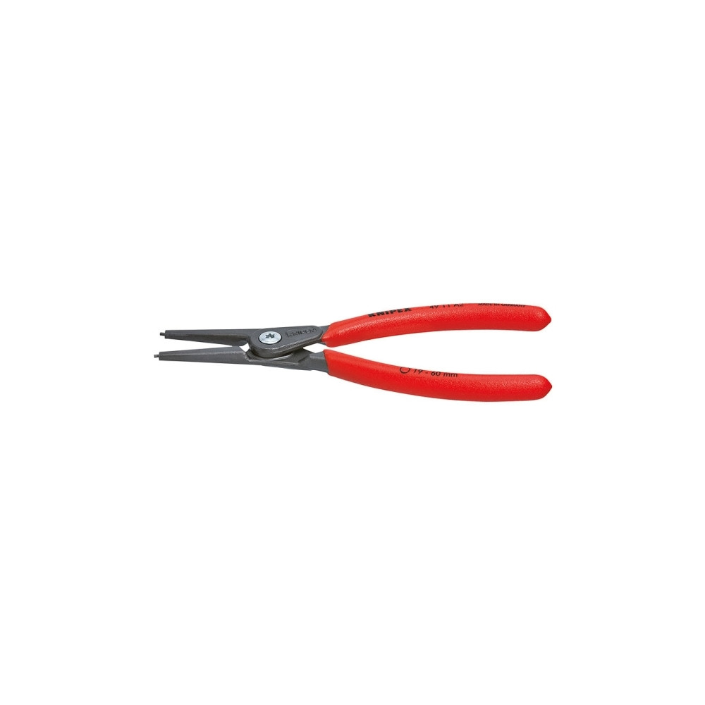 Produktbild för Knipex 49 11 A1, Låsringstång, Kromvanadinstål, Plast, Röd,...