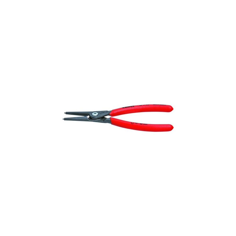 Produktbild för Knipex 49 11 A1, Låsringstång, Kromvanadinstål, Plast, Röd,...