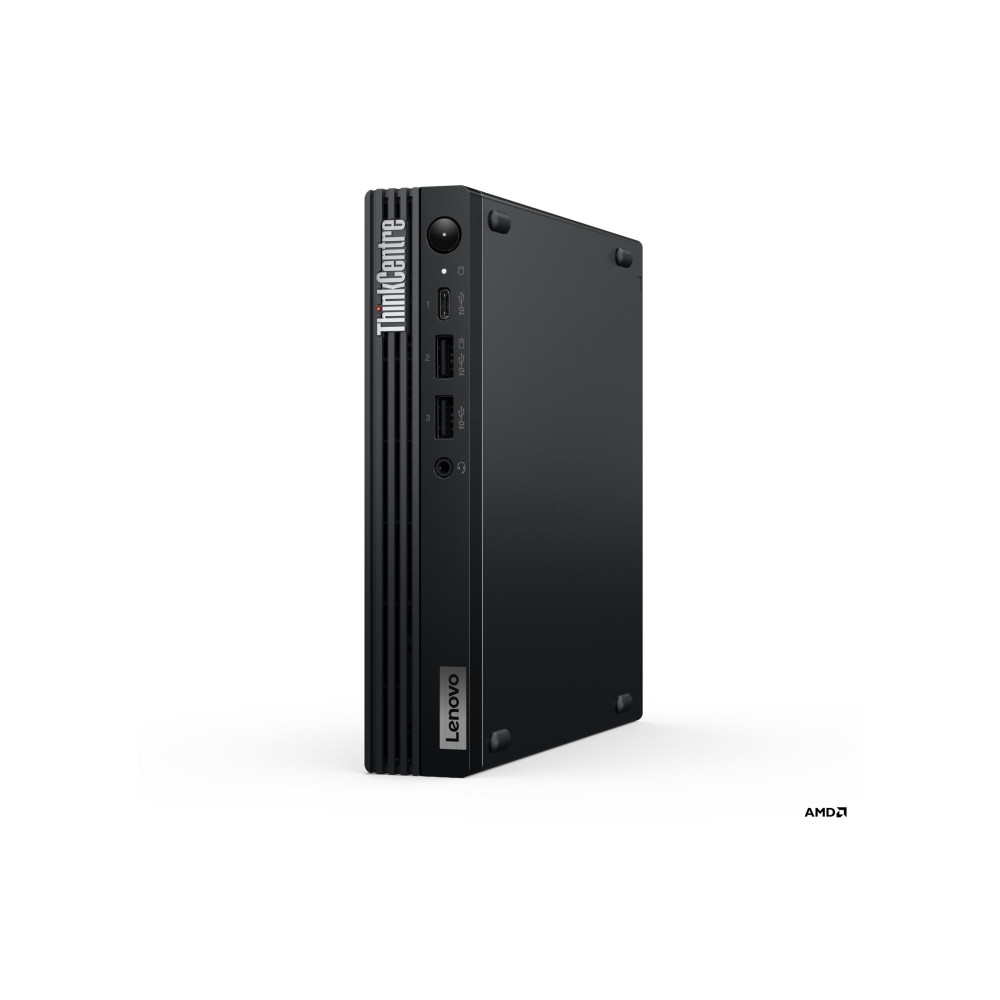 Produktbild för Lenovo ThinkCentre M75q Gen 5 - liten Ryzen 5 Pro 8500GE 3.4 GHz - 16 GB - SSD 512 GB - Nordisk