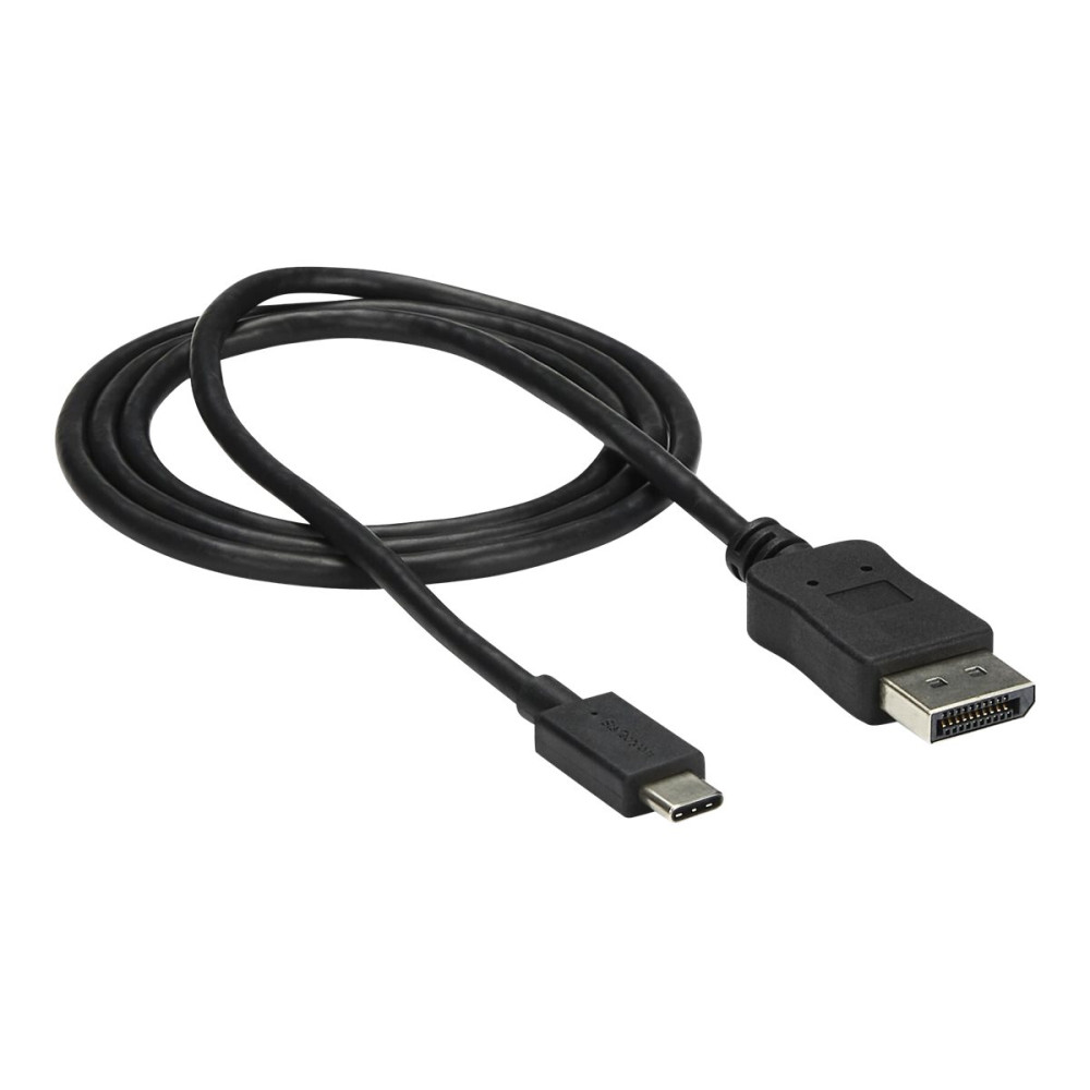 Produktbild för StarTech USB-C till DisplayPort-kabeladapter - 1 m - 4K vid 60 Hz - DisplayPort-kabel - USB-C till DisplayPort - 1 m