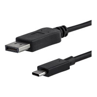 Produktbild för StarTech USB-C till DisplayPort-kabeladapter - 1 m - 4K vid 60 Hz - DisplayPort-kabel - USB-C till DisplayPort - 1 m
