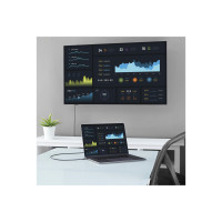 Produktbild för StarTech USB-C till DisplayPort-kabeladapter - 1 m - 4K vid 60 Hz - DisplayPort-kabel - USB-C till DisplayPort - 1 m