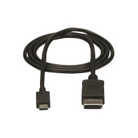 Produktbild för StarTech USB-C till DisplayPort-kabeladapter - 1 m - 4K vid 60 Hz - DisplayPort-kabel - USB-C till DisplayPort - 1 m