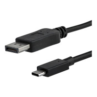 Produktbild för StarTech USB-C till DisplayPort-kabeladapter - 1 m - 4K vid 60 Hz - DisplayPort-kabel - USB-C till DisplayPort - 1 m