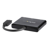 Produktbild för Startech USB-C to HDMI Adapter - 4K 30Hz - Thunderbolt 3 Compatible - with Power Delivery (USB PD) - USB C Adapter Converter (CDP2HDUACP) - dockningsstation - USB-C / Thunderbolt 3 - HDMI