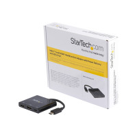 Produktbild för Startech USB-C to HDMI Adapter - 4K 30Hz - Thunderbolt 3 Compatible - with Power Delivery (USB PD) - USB C Adapter Converter (CDP2HDUACP) - dockningsstation - USB-C / Thunderbolt 3 - HDMI