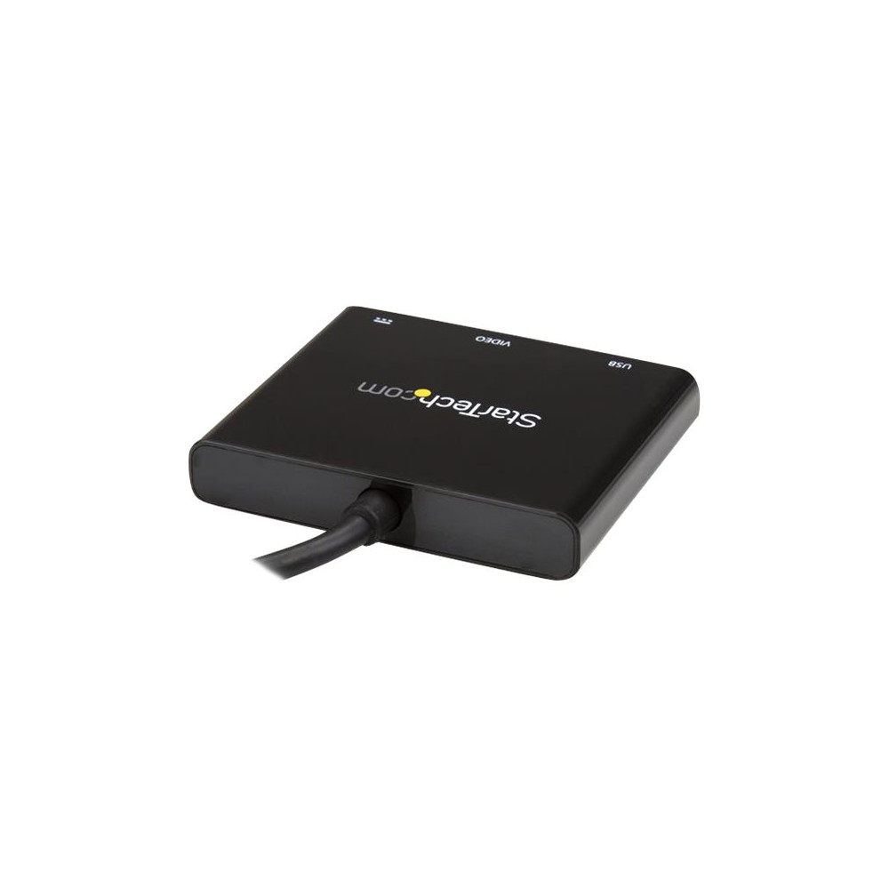 Produktbild för Startech USB-C to HDMI Adapter - 4K 30Hz - Thunderbolt 3 Compatible - with Power Delivery (USB PD) - USB C Adapter Converter (CDP2HDUACP) - dockningsstation - USB-C / Thunderbolt 3 - HDMI