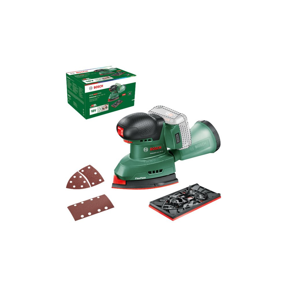 Produktbild för Bosch UniversalSander 18V-10 - deltaslip - sladdlös - inget batteri
