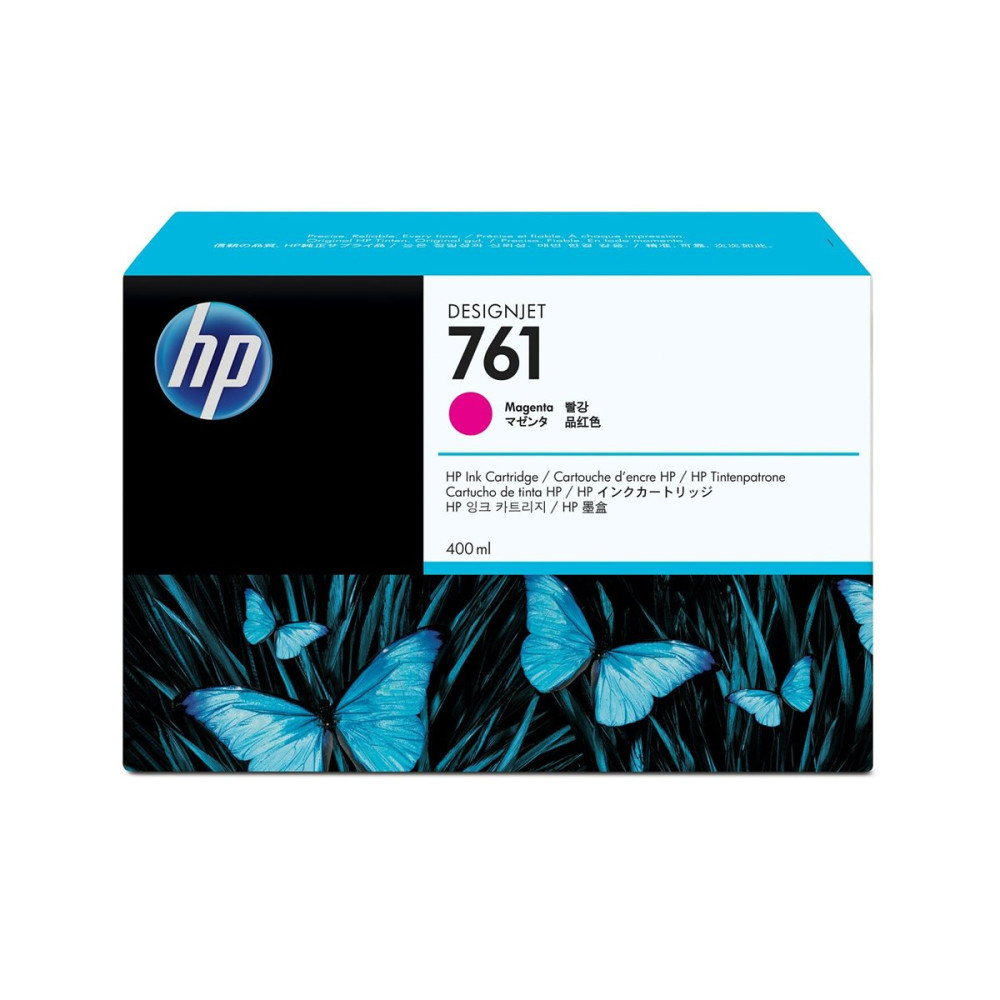 Produktbild för HP 761 - magenta - original - DesignJet - bläckpatron