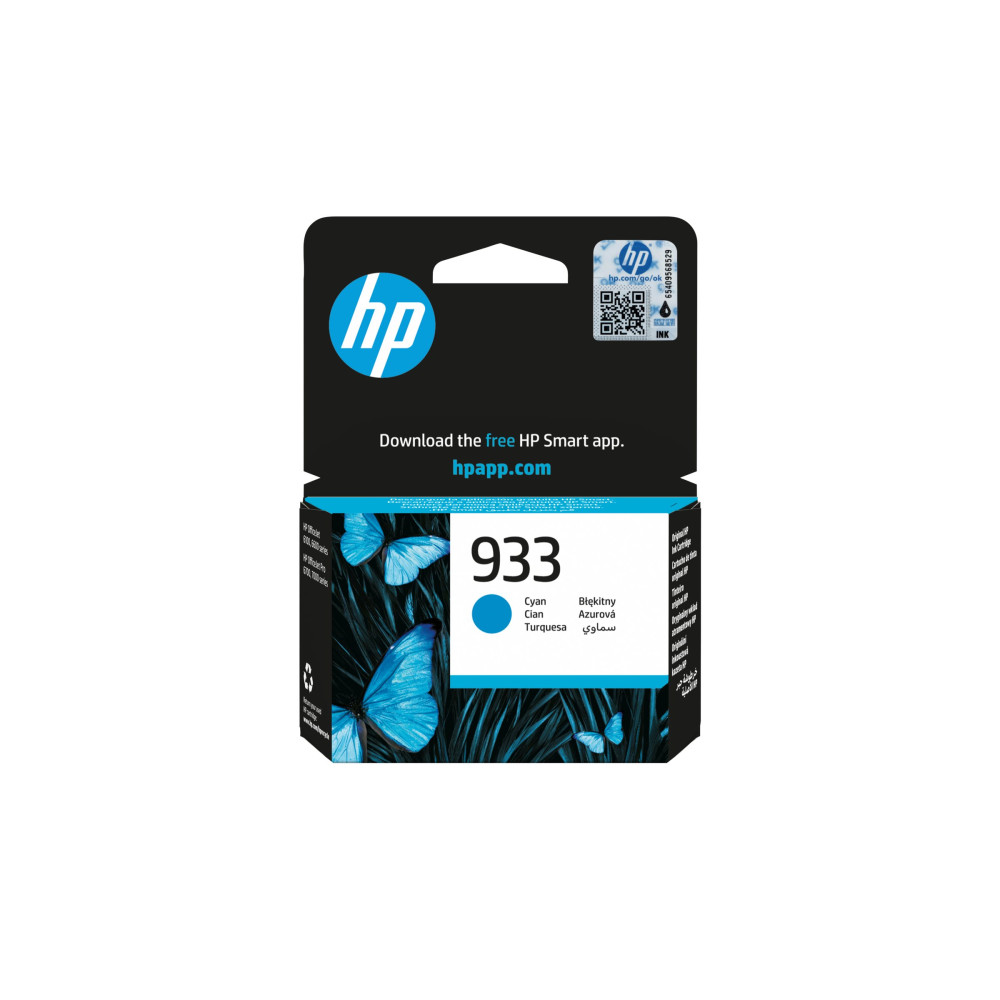 Produktbild för HP 933 - cyan - original - bläckpatron