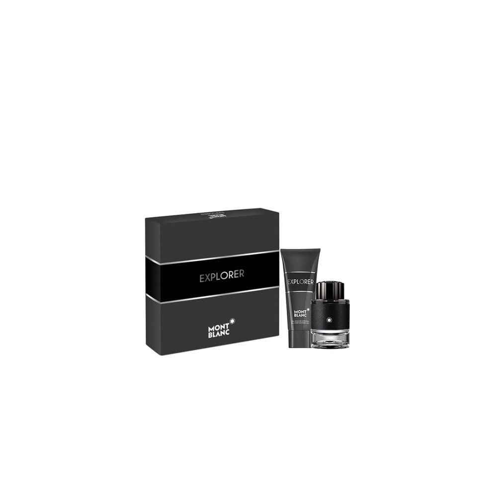 Produktbild för Mont Blanc Explorer eau de parfum for men 60 ml + sprchový gel 100 ml gift set