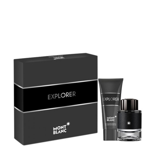 Montblanc Mont Blanc Explorer eau de parfum for men 60 ml + sprchový gel 100 ml gift set