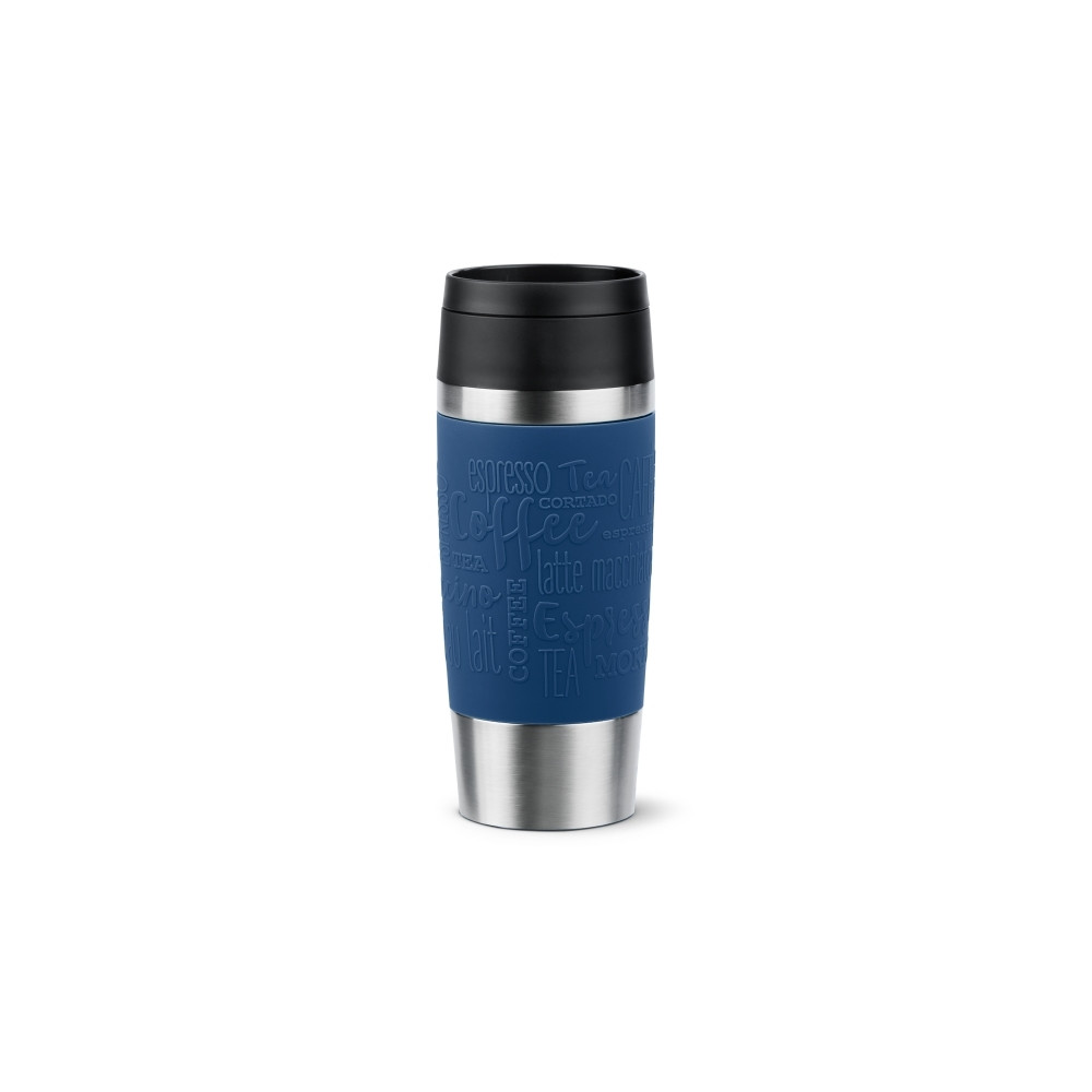 Produktbild för EMSA Travel Mug Classic N2020300, Svart, Blå, Rostfritt stål...