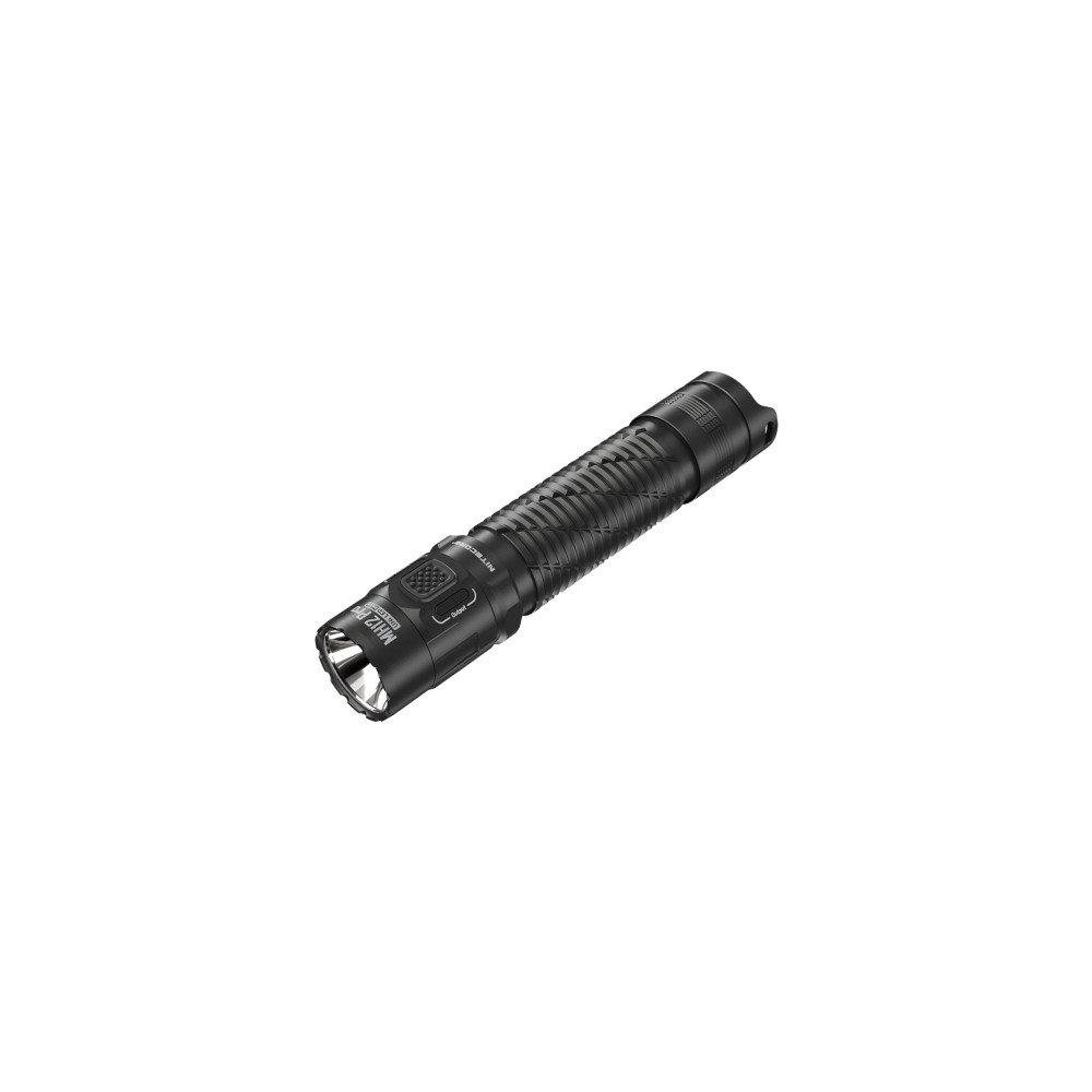 Produktbild för Nitecore MH12 Pro, handficka, svart, aluminium, knappar, 2 m...