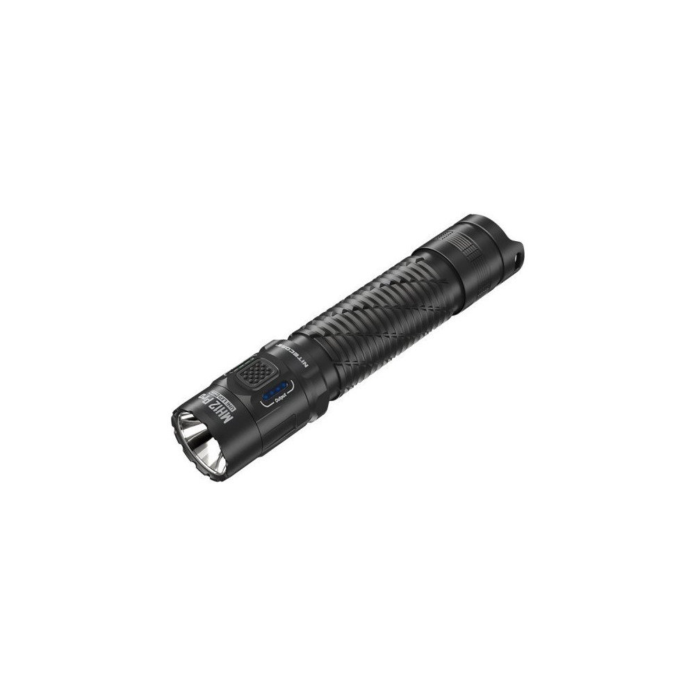 Produktbild för Nitecore MH12 Pro, handficka, svart, aluminium, knappar, 2 m...