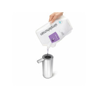 Produktbild för Simplehuman 266 ml uppladdningsbar sensorpump, borstad, med...
