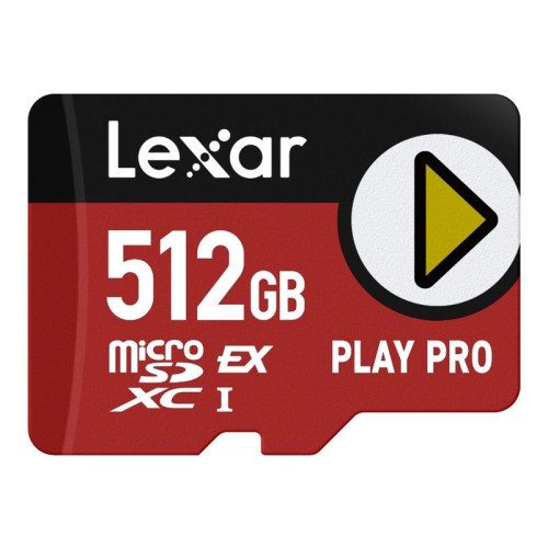 Lexar Media Lexar PLAY PRO - flash-minneskort - 512 GB - mikroSDXC UHS-I