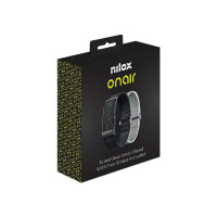 Produktbild för Nilox NXSWONAIRBK, Armband med aktivitetsspårare, 180 mAh, I...