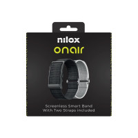 Produktbild för Nilox NXSWONAIRBK, Armband med aktivitetsspårare, 180 mAh, I...