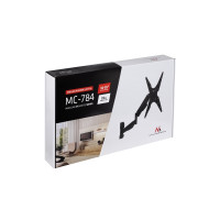 Produktbild för Maclean MC-784 monteringssats - för platt panel - svart