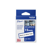Produktbild för Brother TZe-N231 - ej laminerat band - 1 kassett(er) - Rulle (1,2 cm x 8 m)