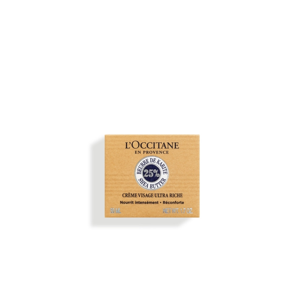 Produktbild för L''Occitane Shea Butter Ultra Rich, Unisex, 50 ml, Kräm, Myc...