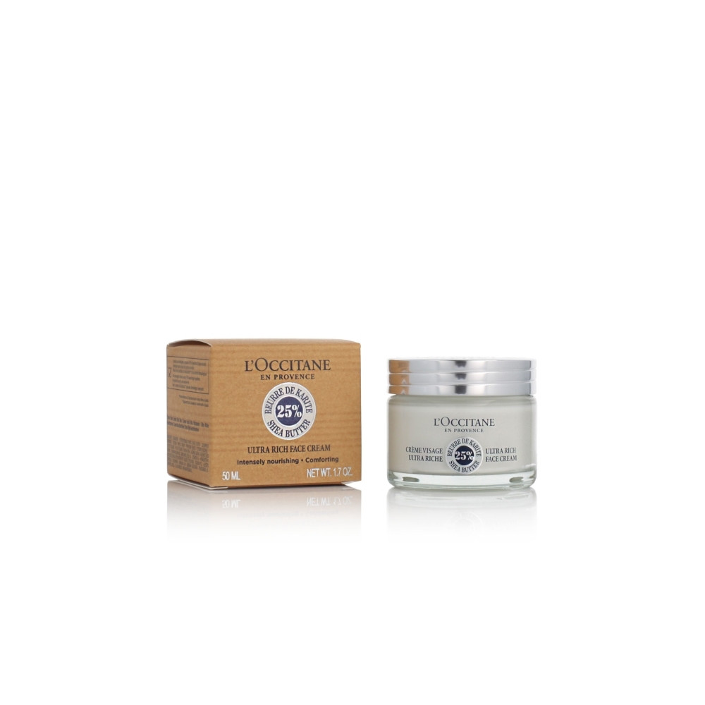 Produktbild för L''Occitane Shea Butter Ultra Rich, Unisex, 50 ml, Kräm, Myc...