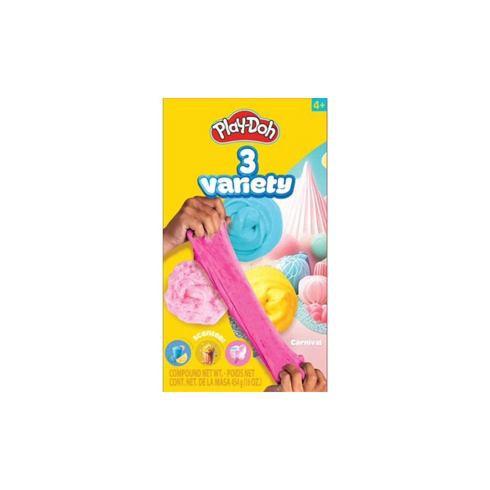 Produktbild för Play-Doh 3 Stack burkar