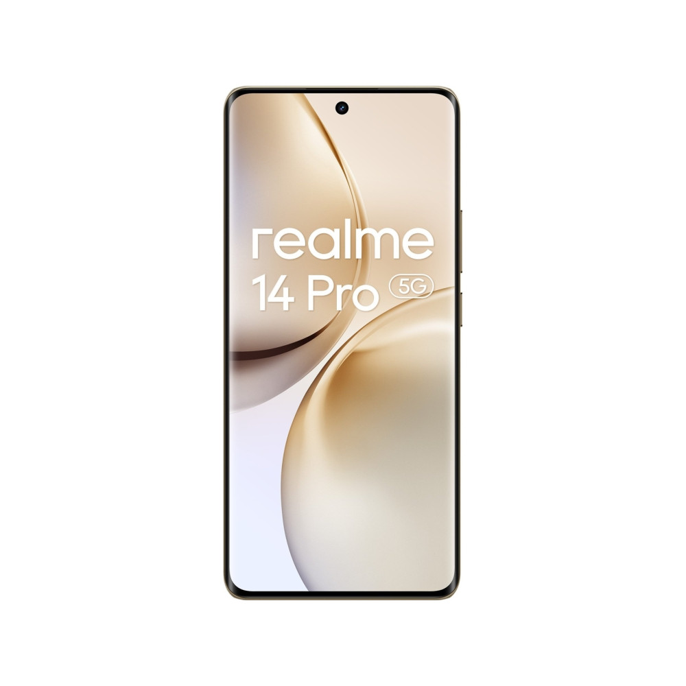 Produktbild för Realme 14 Pro - pärlvit - 5G pekskärmsmobil - 256 GB - GSM