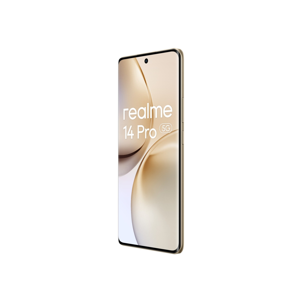 Produktbild för Realme 14 Pro - pärlvit - 5G pekskärmsmobil - 512 GB - GSM