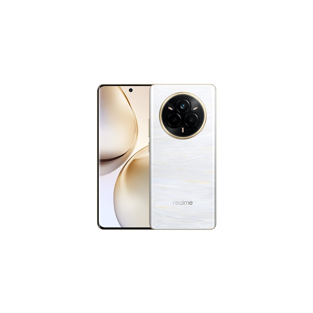 Produktbild för Realme 14 Pro - pärlvit - 5G pekskärmsmobil - 512 GB - GSM