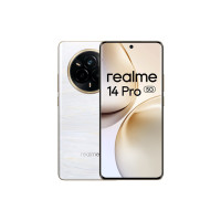 Produktbild för Realme 14 Pro - pärlvit - 5G pekskärmsmobil - 512 GB - GSM