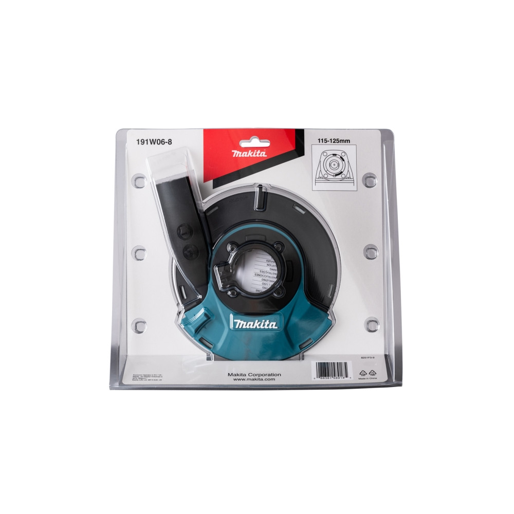 Produktbild för Makita 191W06-8 Rondellskydd med sugmunstycke för 125 mm dia...