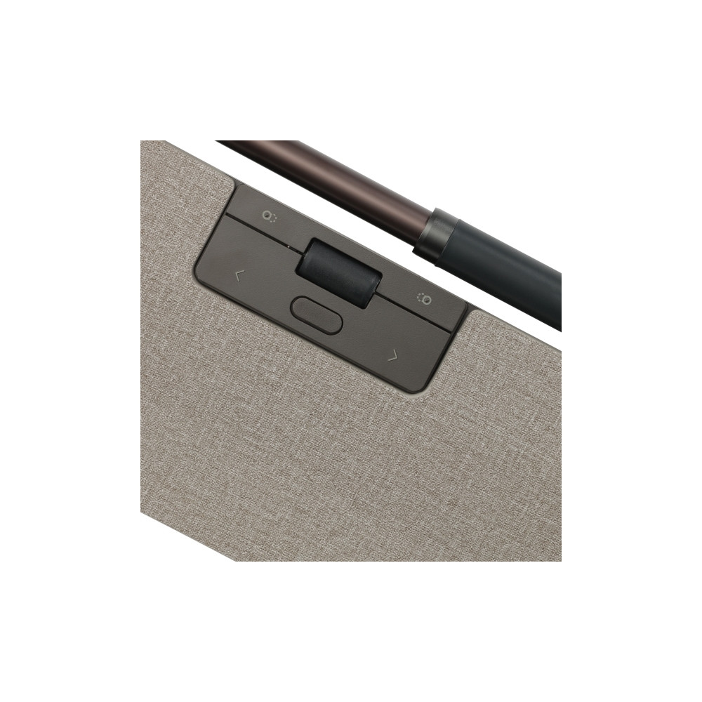 Produktbild för Contour RollerMouse Pro - centrerad mus - reguljär - Bluetooth, 2.4 GHz, USB-C - ljusgrå