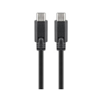 Produktbild för goobay - USB typ C-kabel - USB-C till USB-C - 3 m