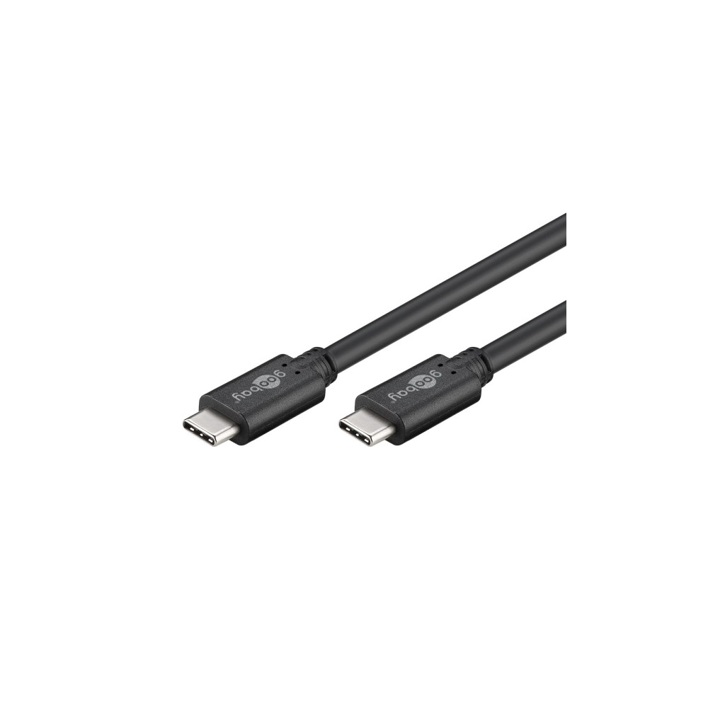 Produktbild för goobay - USB typ C-kabel - USB-C till USB-C - 3 m