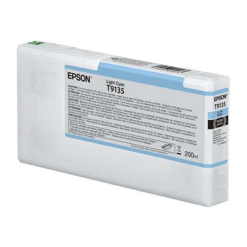 EPSON Epson T9135 - ljus cyan - original - bläckpatron