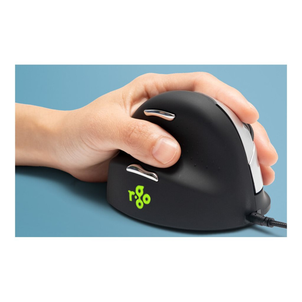 Produktbild för R-Go Ergonomic mouse HE Break - mus - USB
